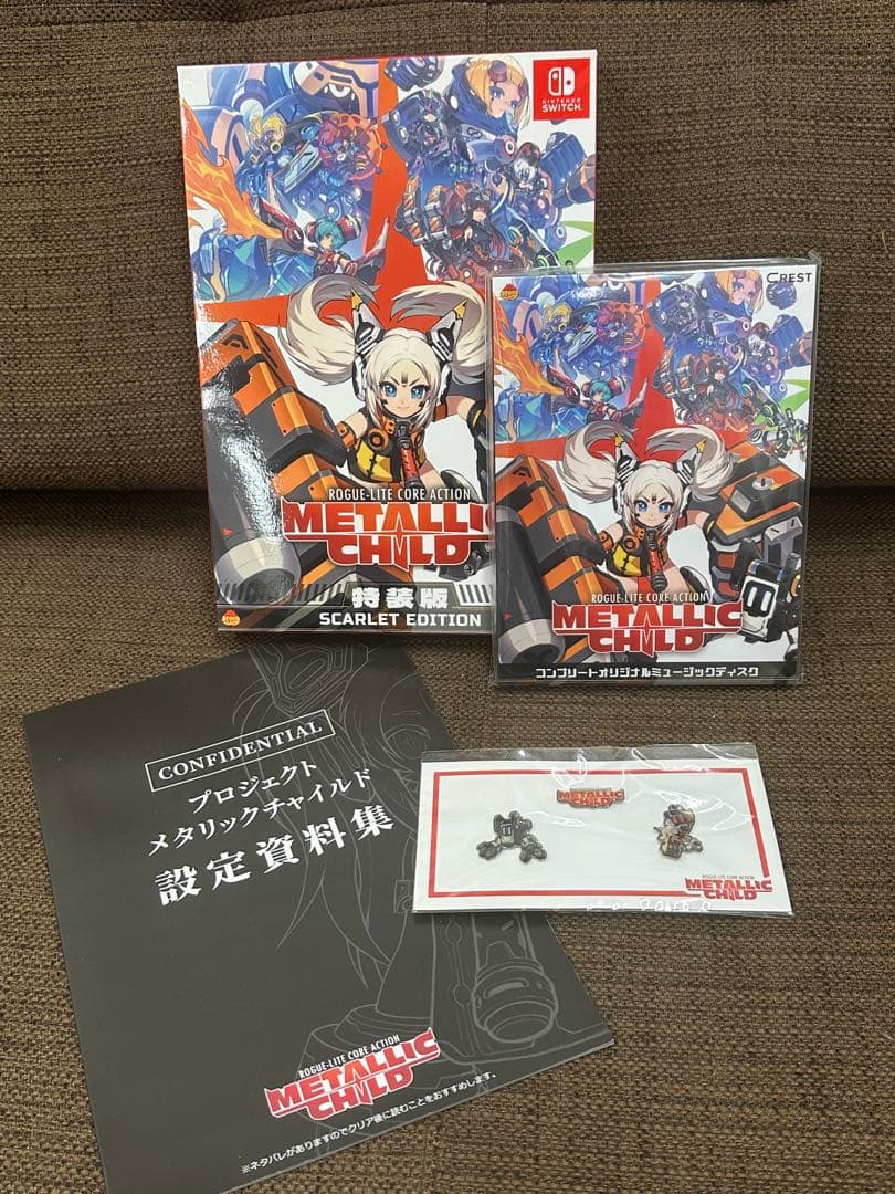 ⑧LLICCHILD SCARLET EDITIONセット　ゲームソフト