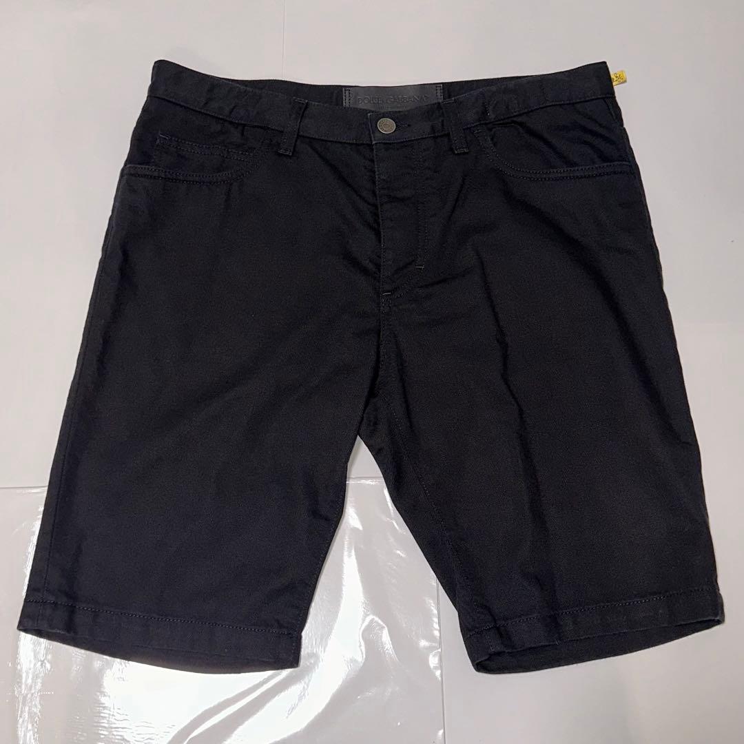 DOLCE&GABBANA ドルガバ メンズ ハーフパンツ ジーンズ ブラック