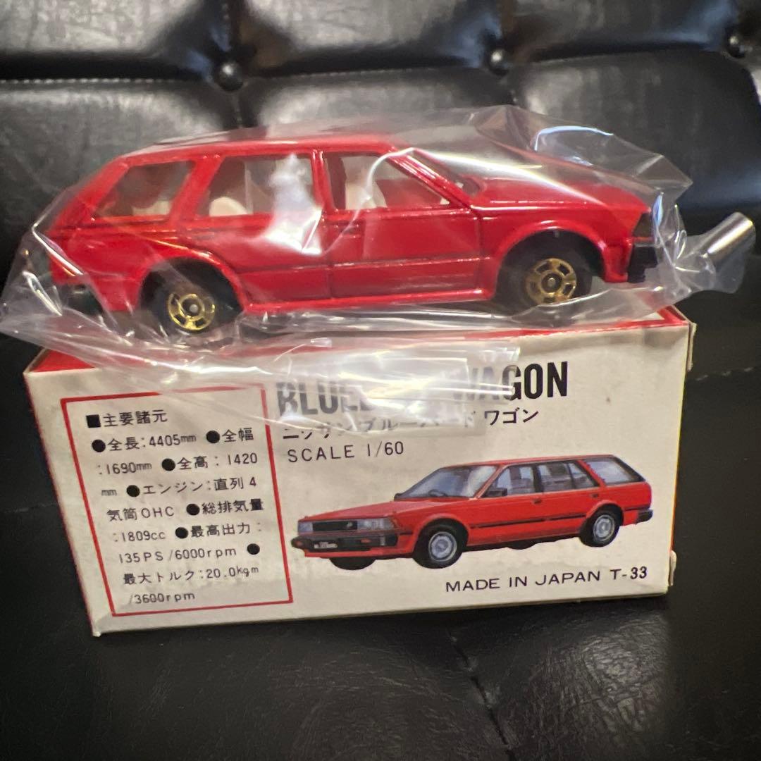 トミカ ブルーバード ワゴン 赤箱 輸出仕様 日本製