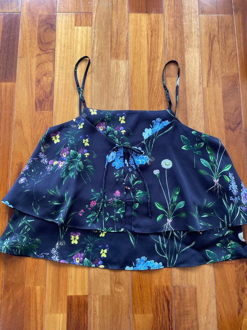 TICCA ティッカ　2WAYフラワープリントビスチェ/TBES-421