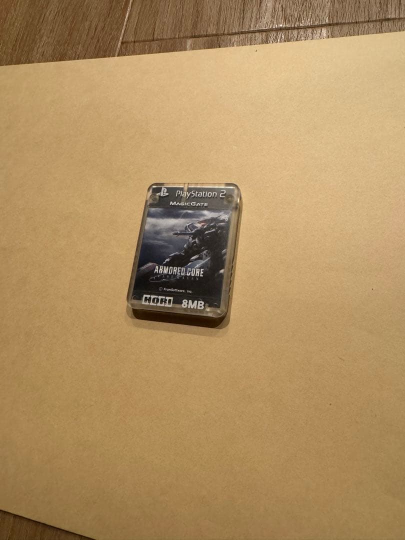 PS2 アーマードコア ラストレイヴン HORI メモリーカード