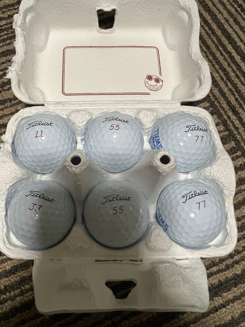 ラフ＆スウェル　タイトリスト コラボゴルフボール　ブルー　新作　新品