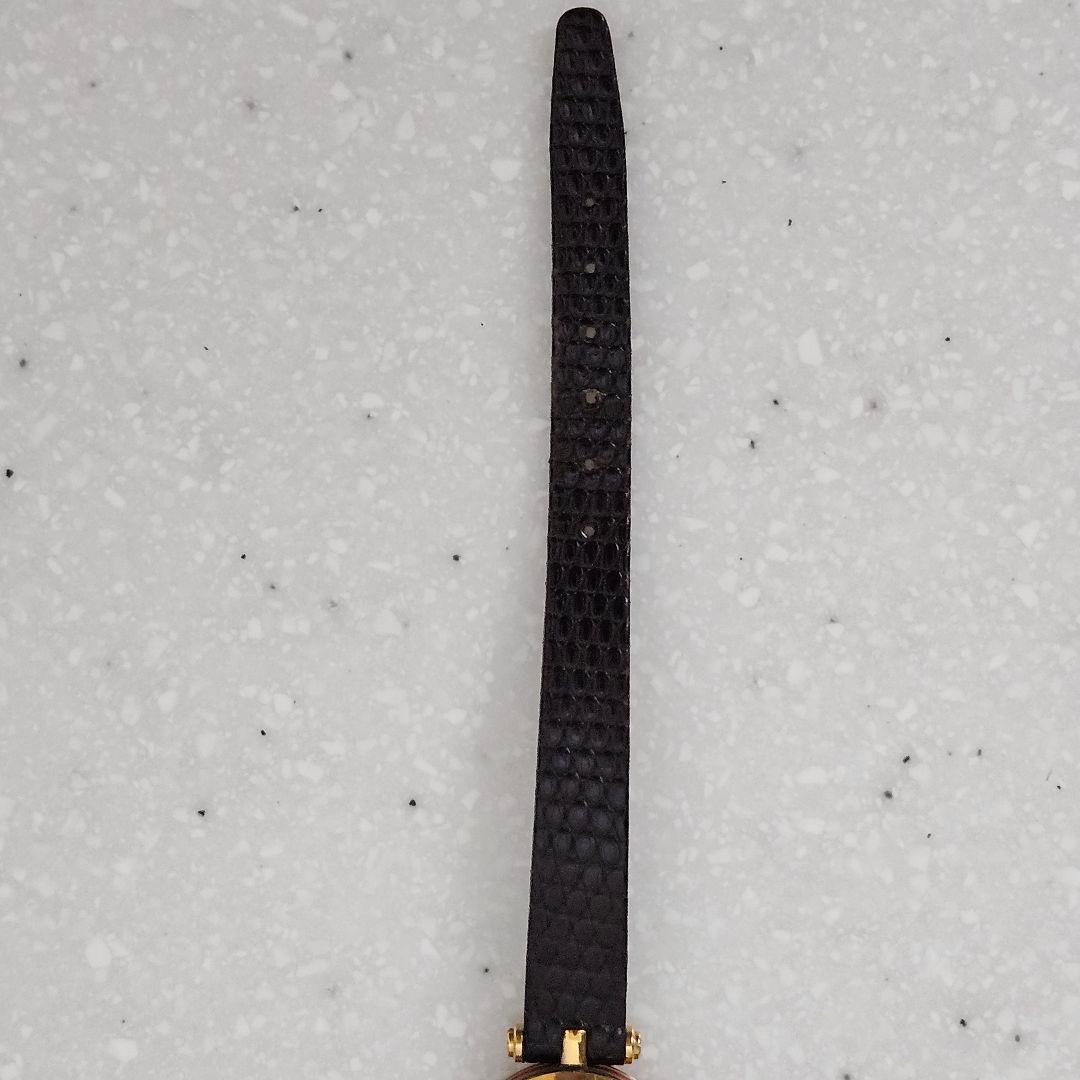 【ヴィンテージ】非稼働GUCCI シュリーライン腕時計 純正ベルト証明書付