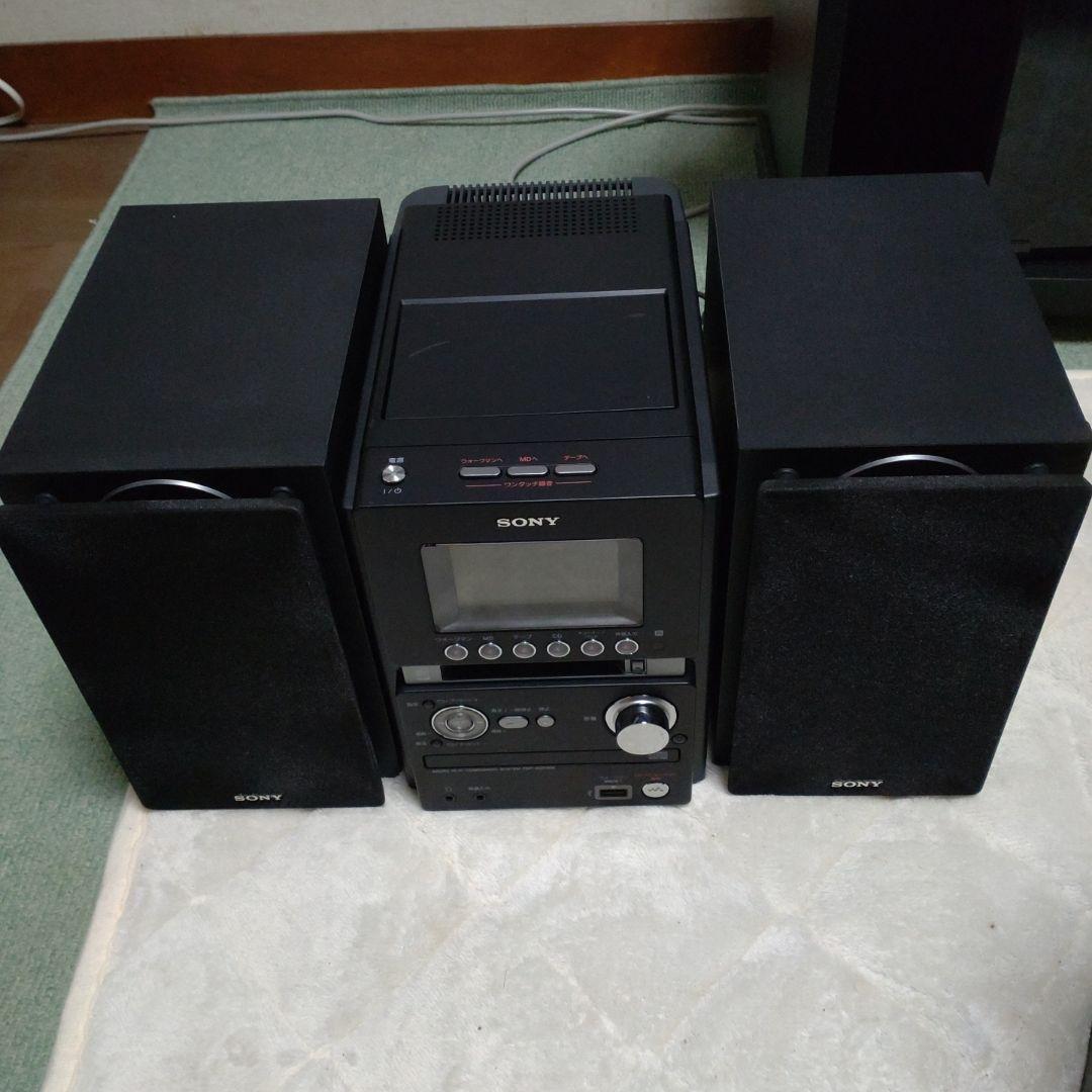 最終値下げ　SONY MDプレーヤー搭載コンポ　CMT-M35WM