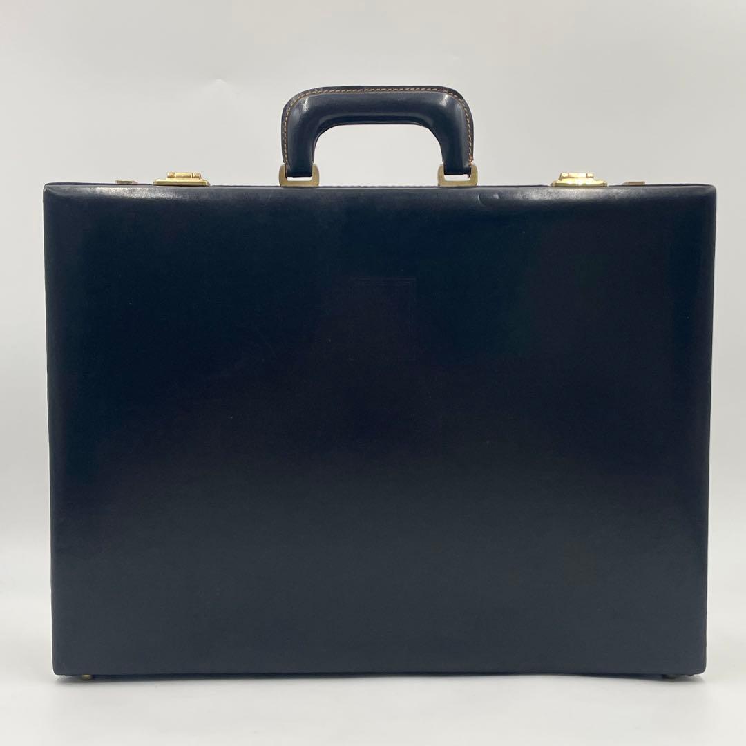 【入手困難】イヴ サン ローラン YSL レザー アタッシュケース ブラックA4