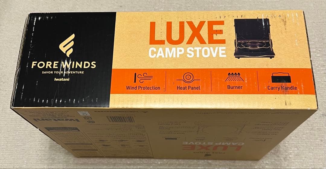 （ハナ)新品・未開封　FORE WINDS LUXE CAMP STOVE