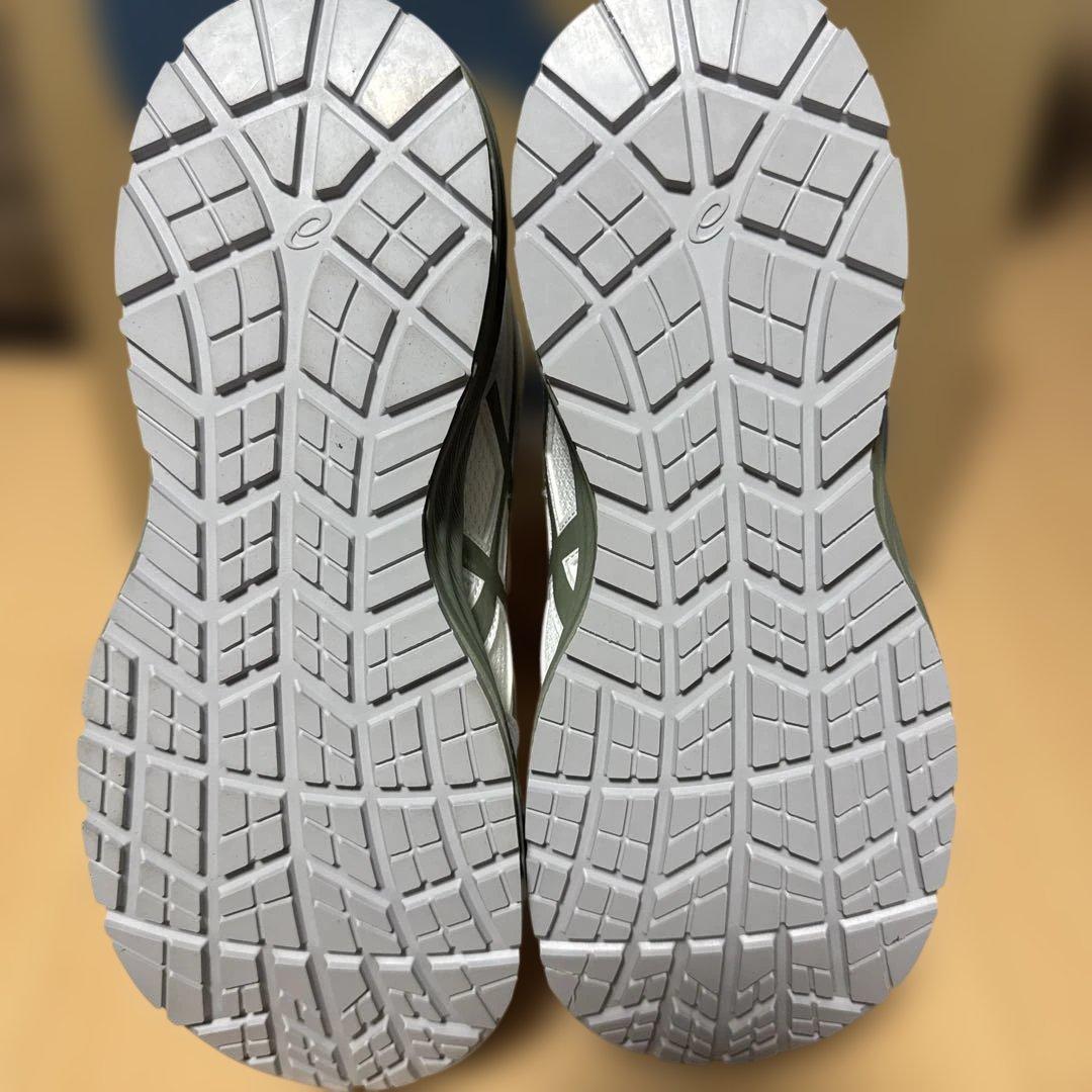 ASICS ホワイト ハイカット安全靴 JSAA合格品
