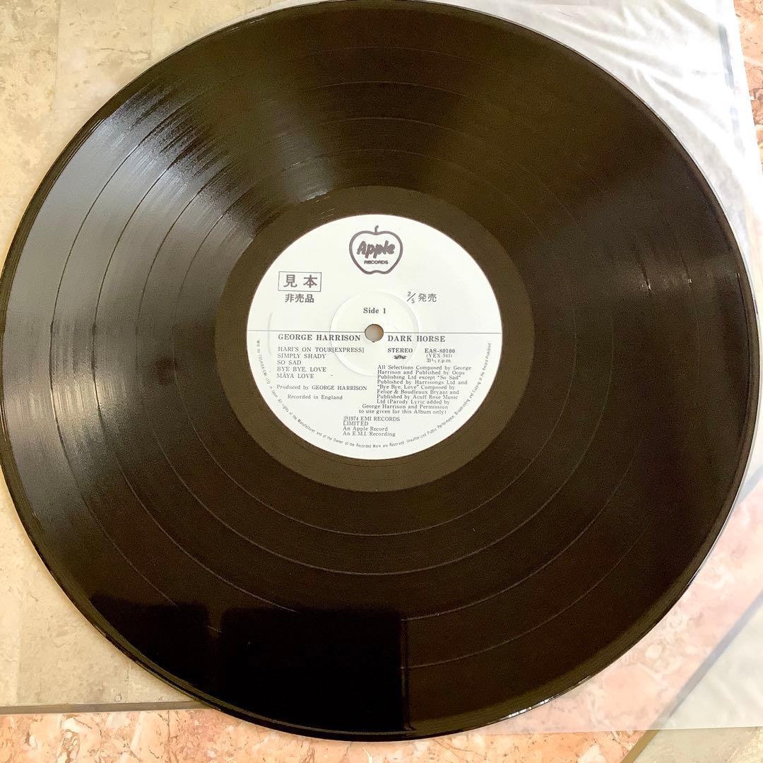 激レア!非売品!レコード新品!全体新品同様!1974年 ジョージ・ハリスン