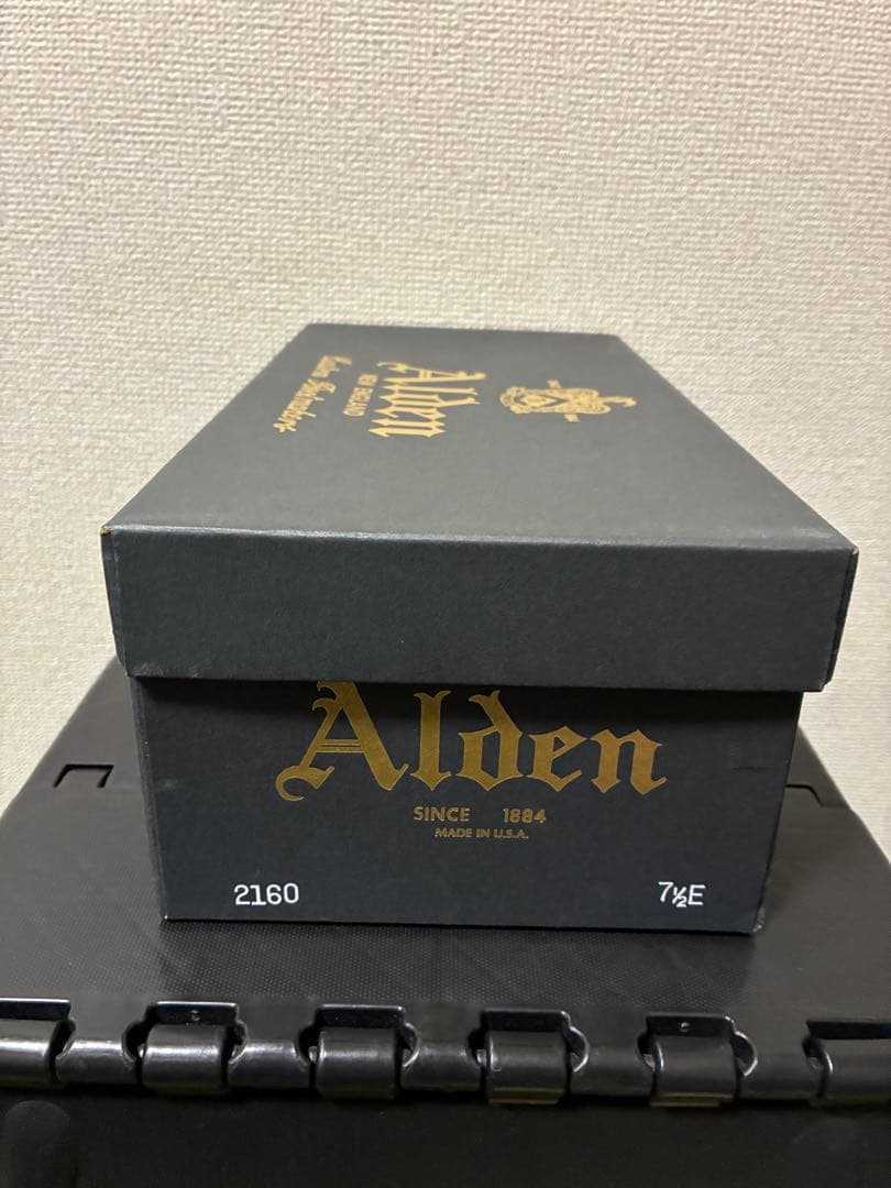 Alden コードバン 2160 ストレートチップシューズ