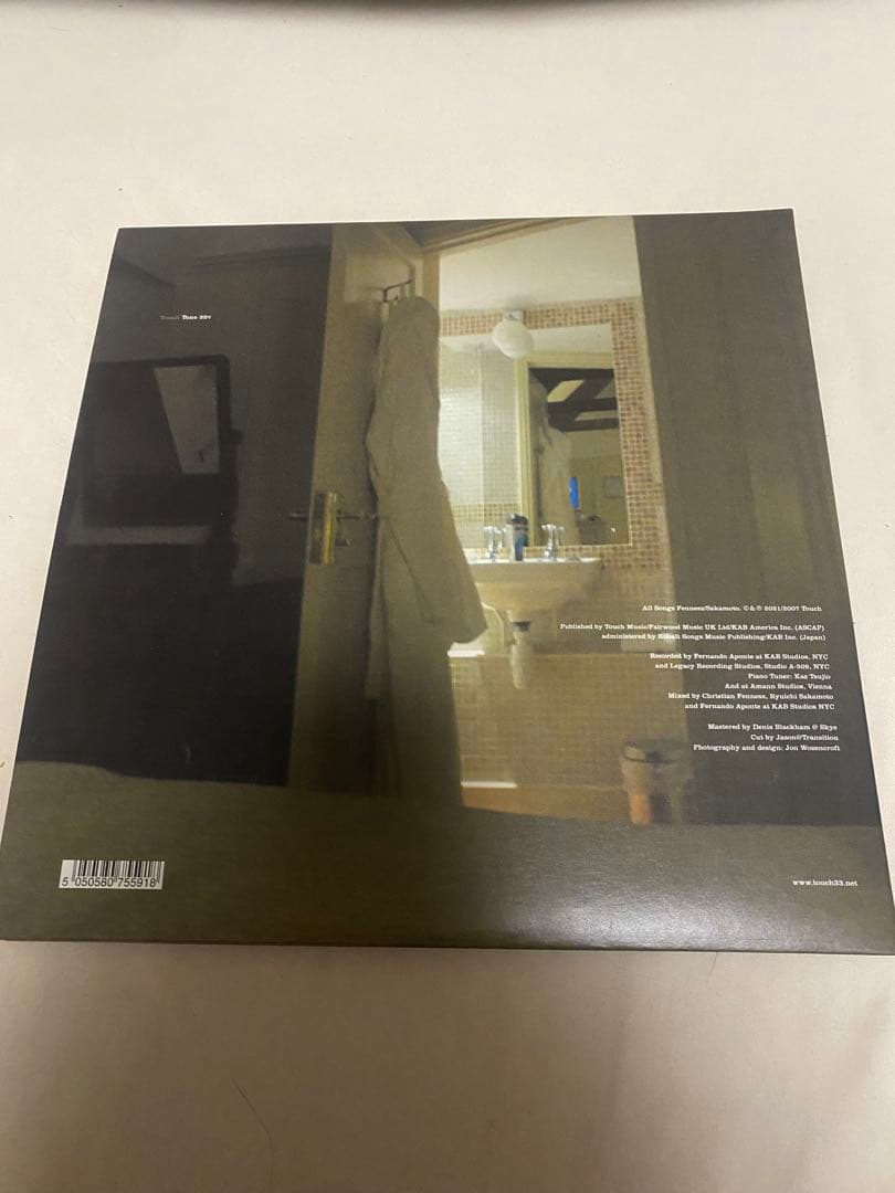 邦楽 fennesz&ryuichi sakamoto cendre 10inchx2