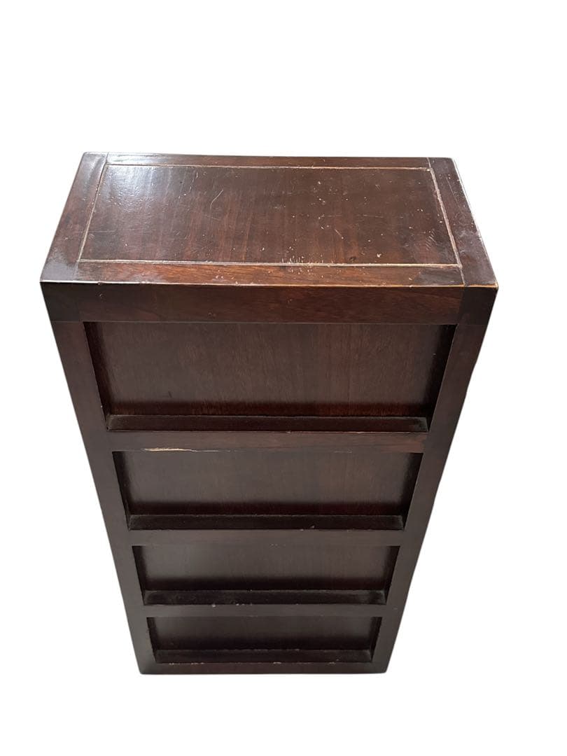 【送料無料】レトロ調 階段 階段タンス 棚 和風 民芸家具 和家具 小物収納