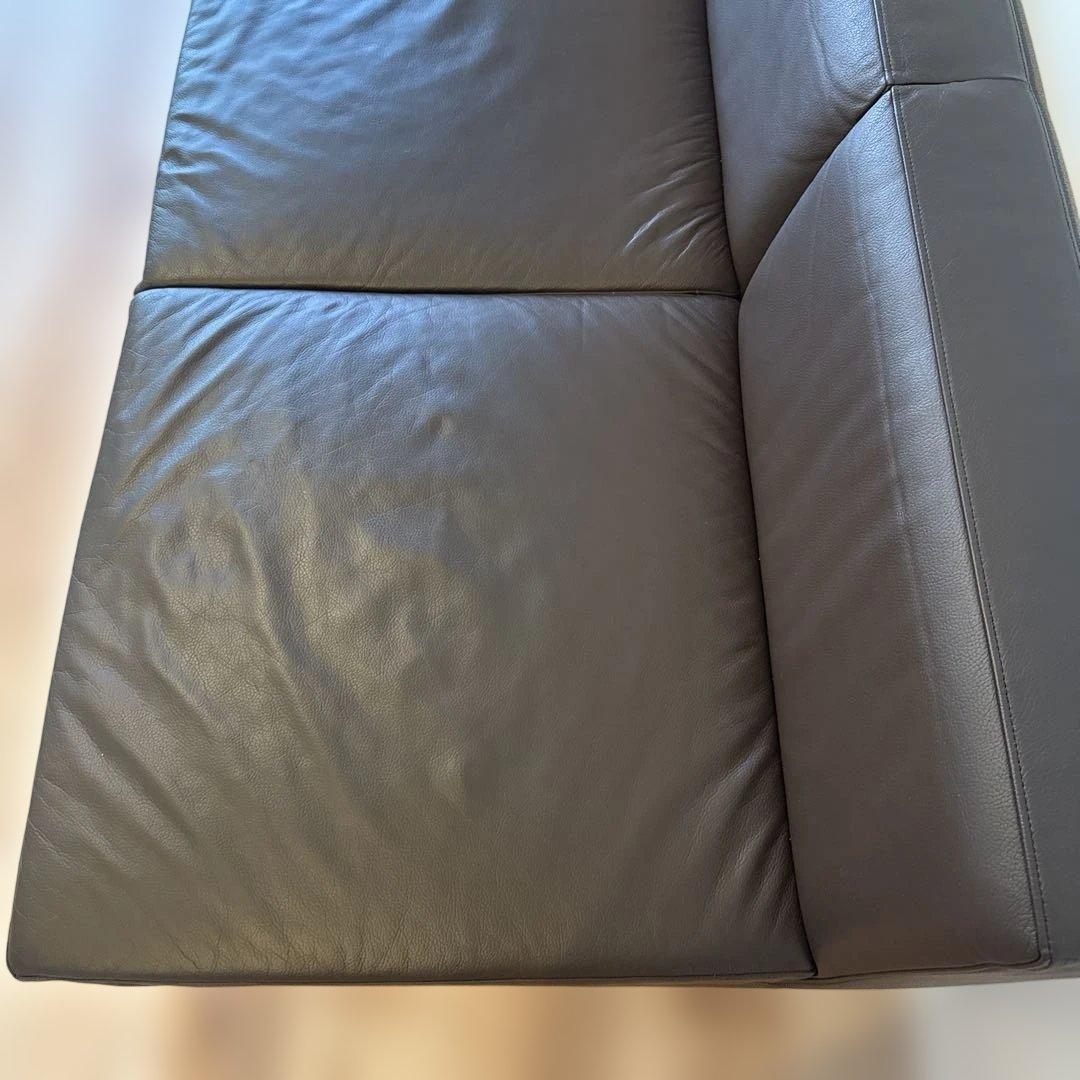 Time&Style ダークブラウン 2人掛けソファ