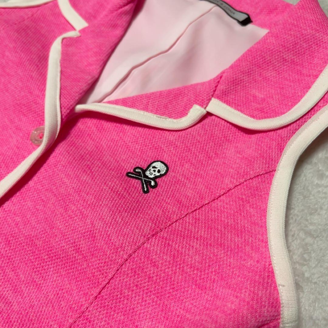 未使用　マークアンドロナ　ワンピース　ピンク　Dormie Polo Dress