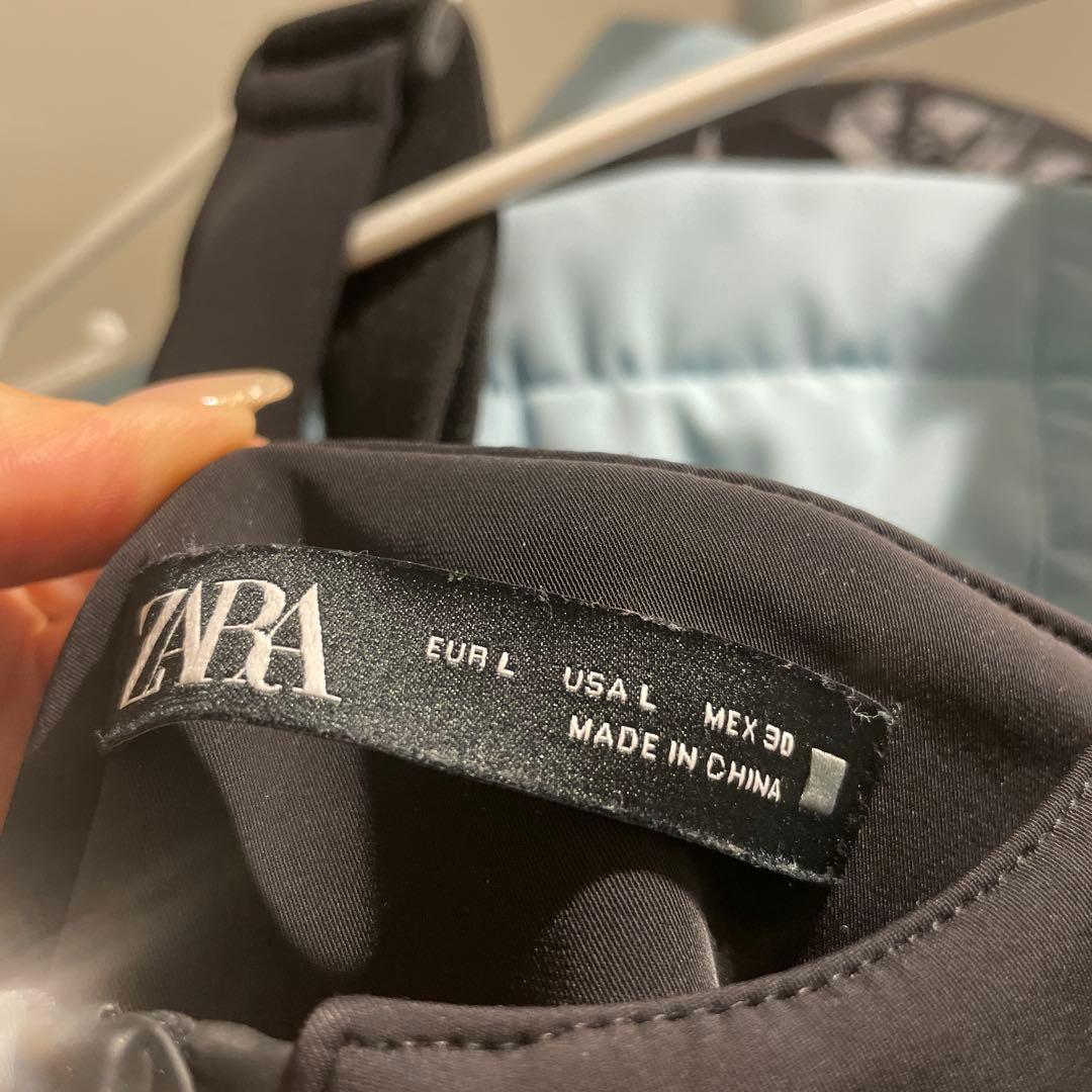 ZARA 水色 スキーウェアM