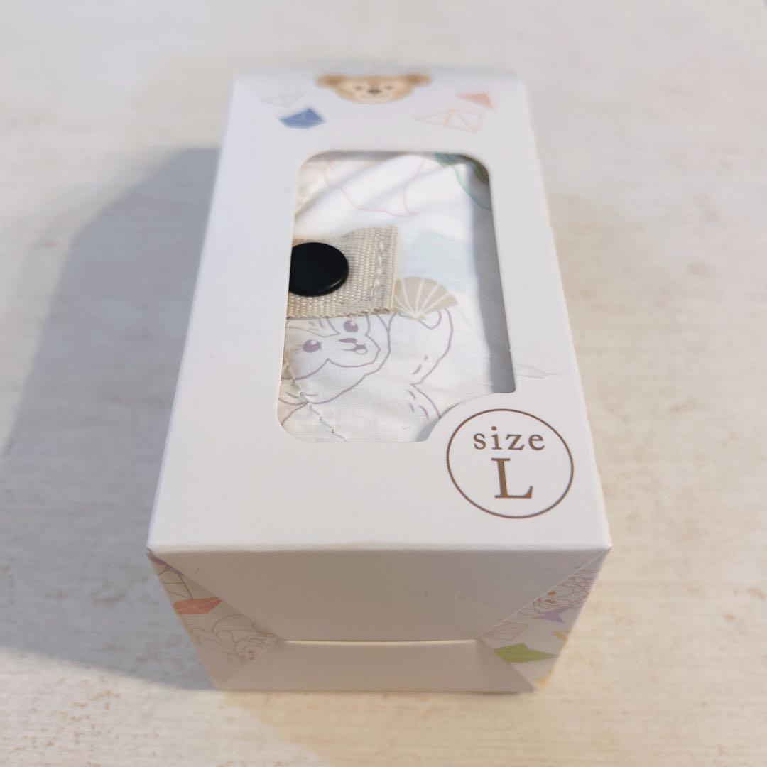 【新品】 香港ディズニー ダッフィー フレンズ シュパット エコバッグ Lサイズ