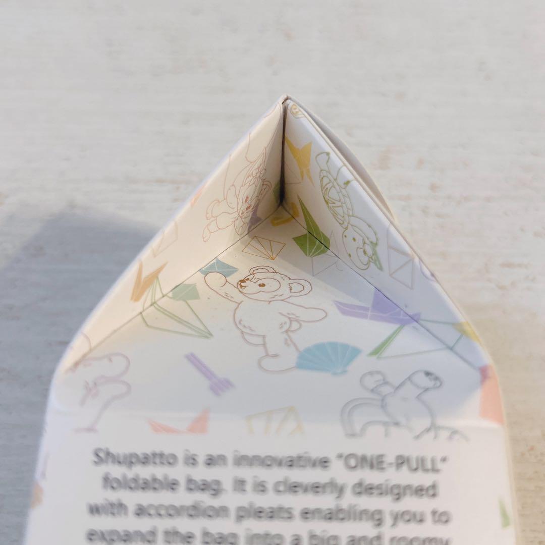 【新品】 香港ディズニー ダッフィー フレンズ シュパット エコバッグ Lサイズ