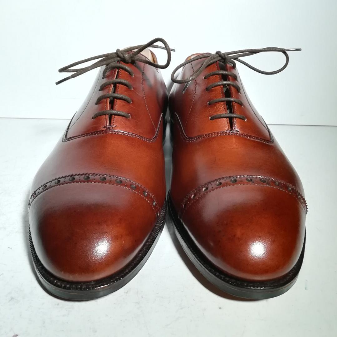 d0090 訳あり 未使用に近い エドワードグリーン 7 茶 Berkeley