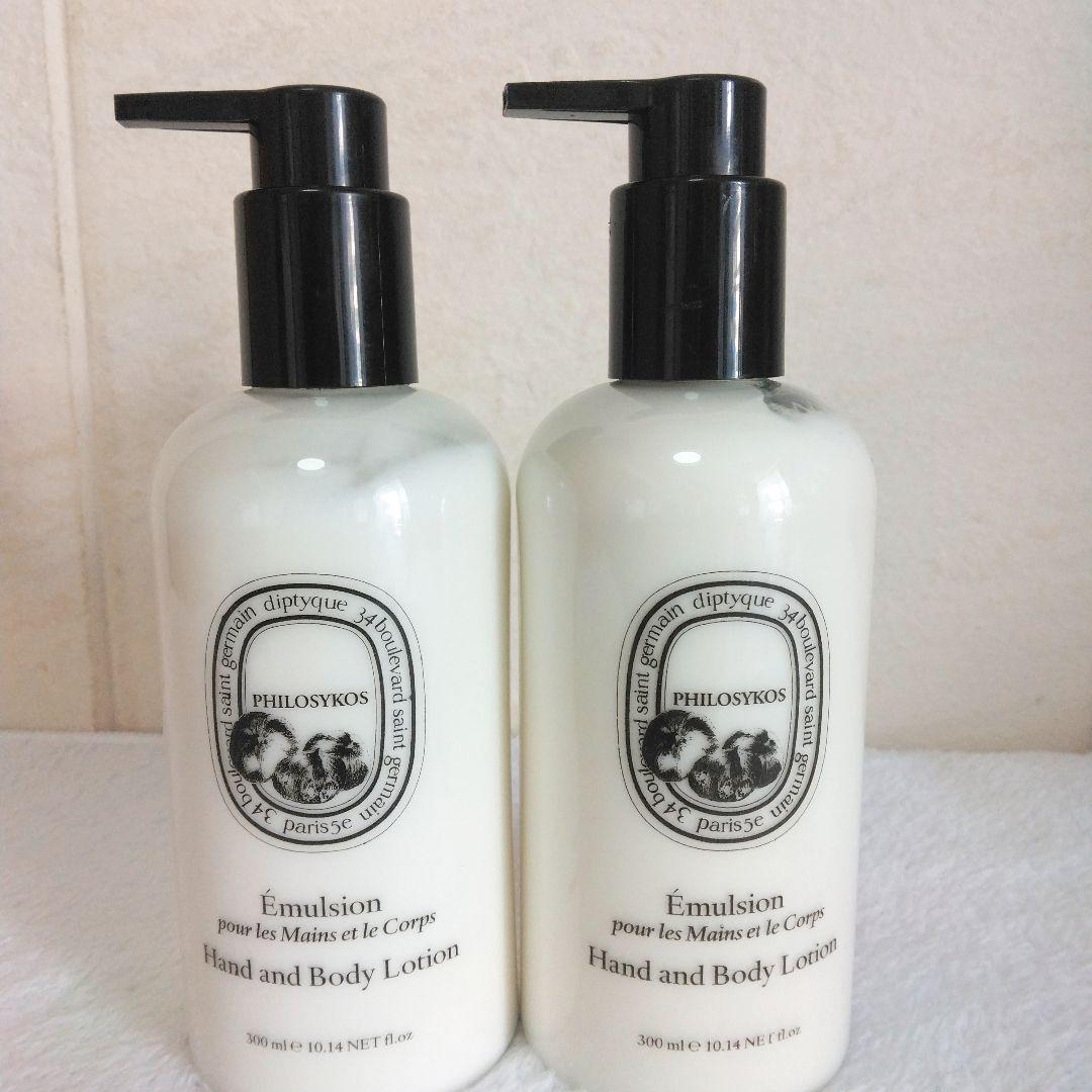 diptyque PHILOSYKOS ボディローション 300ml×2 石鹸付