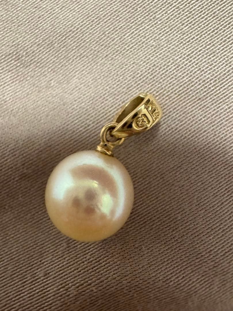 k*u様 ミキモト ペンダントトップ パール アコヤ真珠 約8.0mm 一粒 K