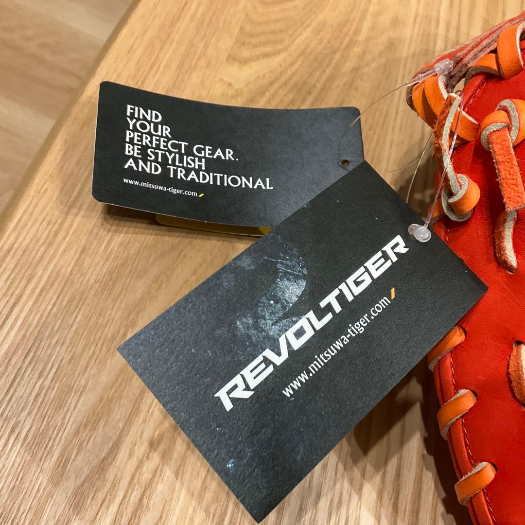 【新品未使用】ミツワタイガー レボルタイガー 硬式用キャッチャーミット