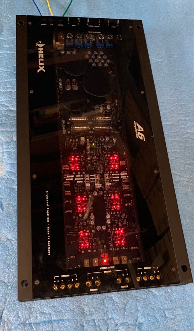 通電のみ　ジャンク　HELIX 6chパワーアンプ　A6