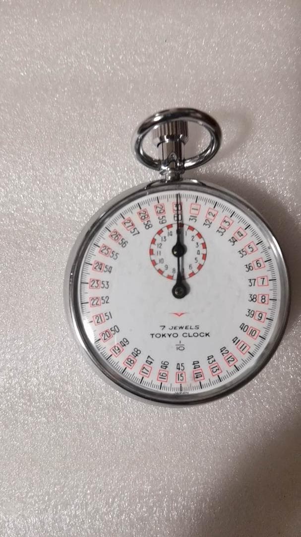 MR-時計20 TokyoClock 7jewels 1/10 ストップウォッチ