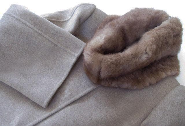 未使用級 超美品　FOXEY　フォクシー カシミヤ　ミンク　コート 40