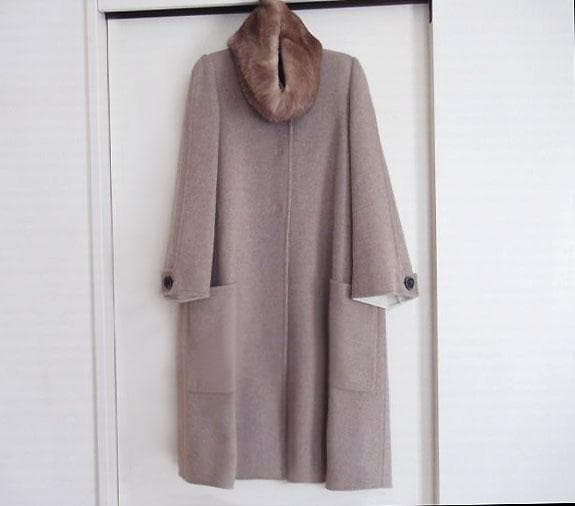 未使用級 超美品　FOXEY　フォクシー カシミヤ　ミンク　コート 40