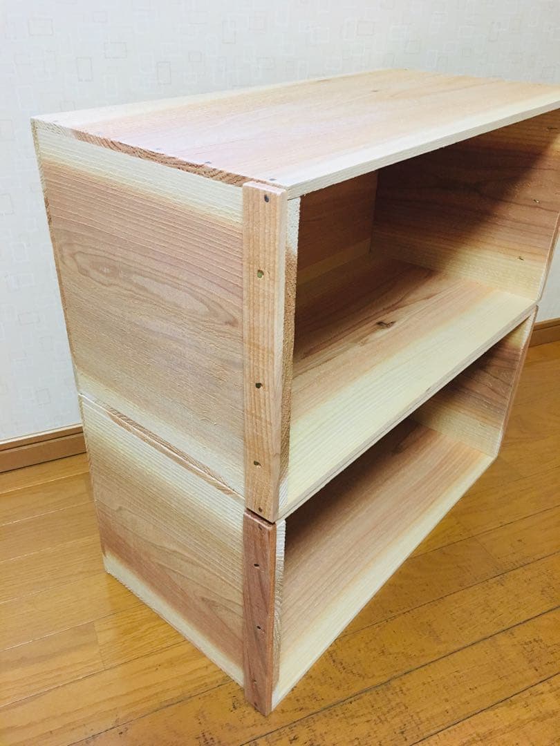 【新品】 青森 りんご箱 木箱 木製 杉 6箱セット