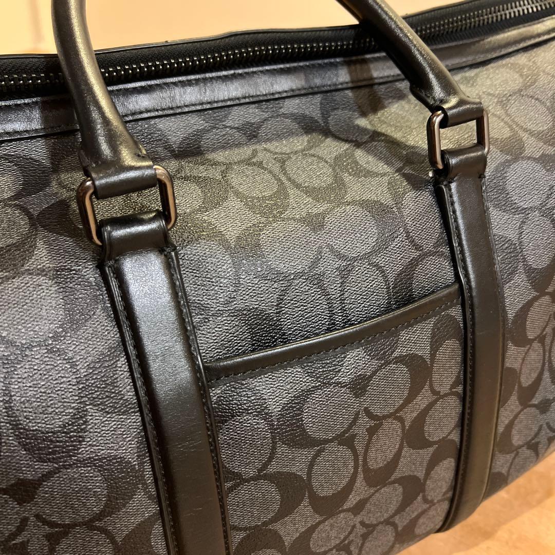 【美品】Coach ボストンバッグ ブラック