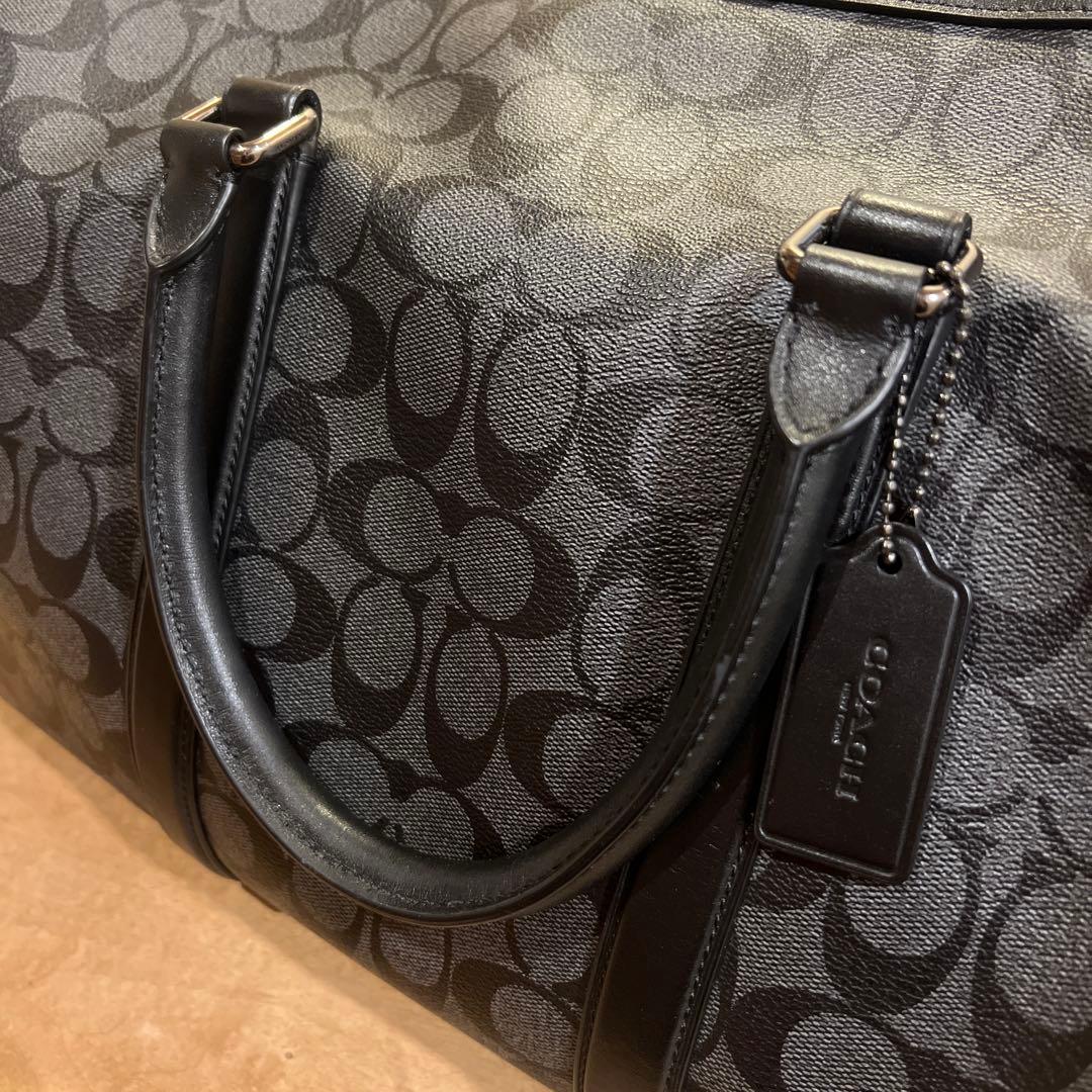 【美品】Coach ボストンバッグ ブラック