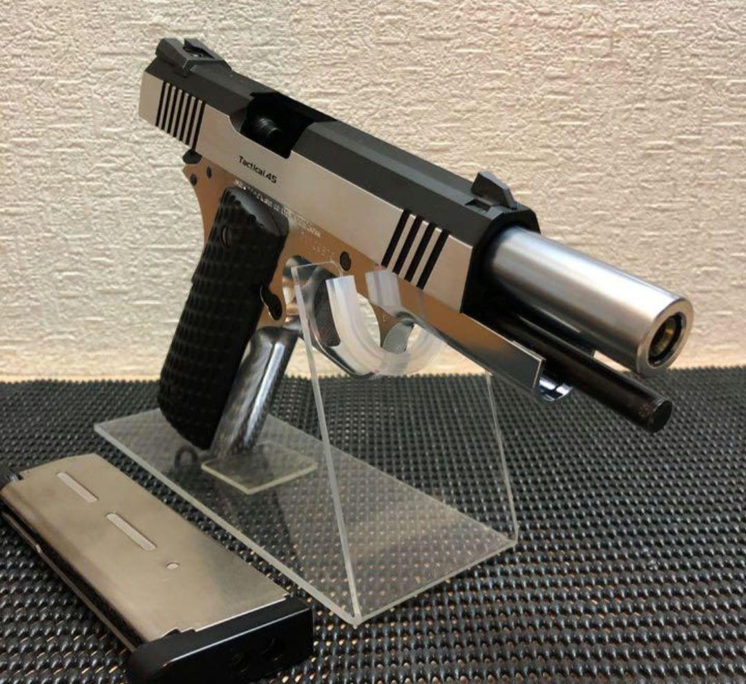 東京マルイ ガバメント ニッケルフィニッシュ