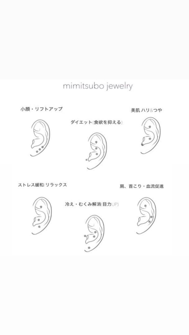 自宅で簡単！耳ツボジュエリー講座⋆✦