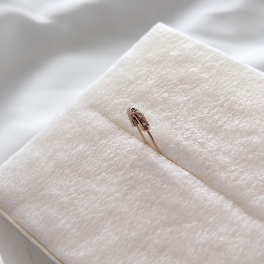 aiko 着 JAM  MADE 安全ピン ピアス K10 未使用