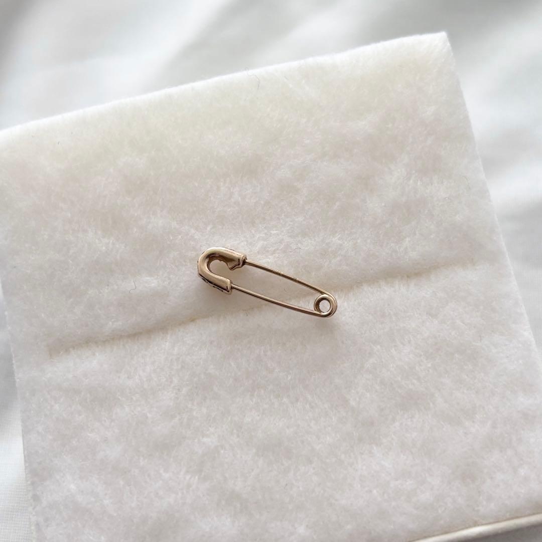 aiko 着 JAM  MADE 安全ピン ピアス K10 未使用