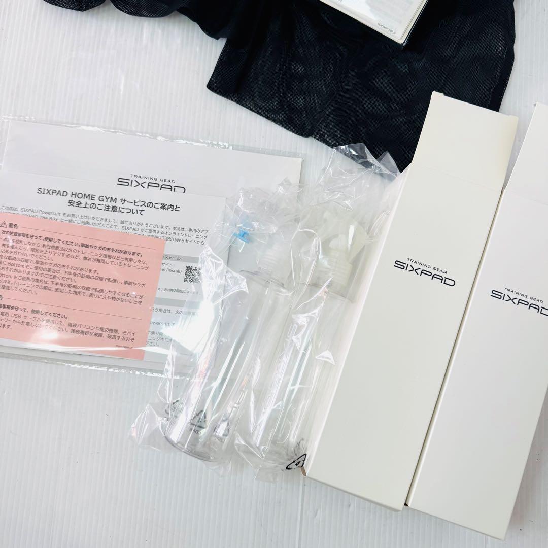 【美品】SIXPAD パワースーツ上下セット トップS／ボトムM Women's