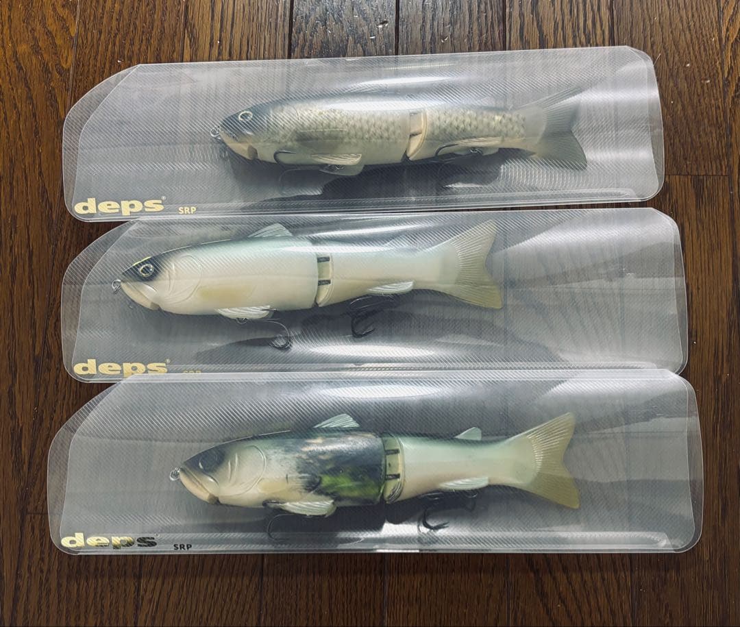 廃番❗️DEPS 旧スライドスイマー250 山田祐五チューン3本セット