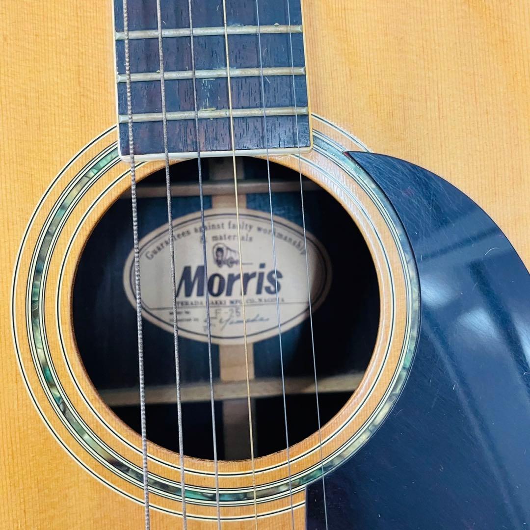 Morris F-25 アコースティックギター ハードケース付き