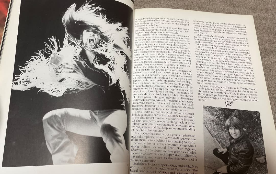 OZZY OZBOURNE Proteus ROCKS・洋書