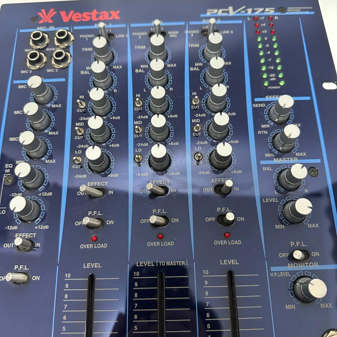 Vestax ベスタクス DJコントローラー DJミキサー PCV-175
