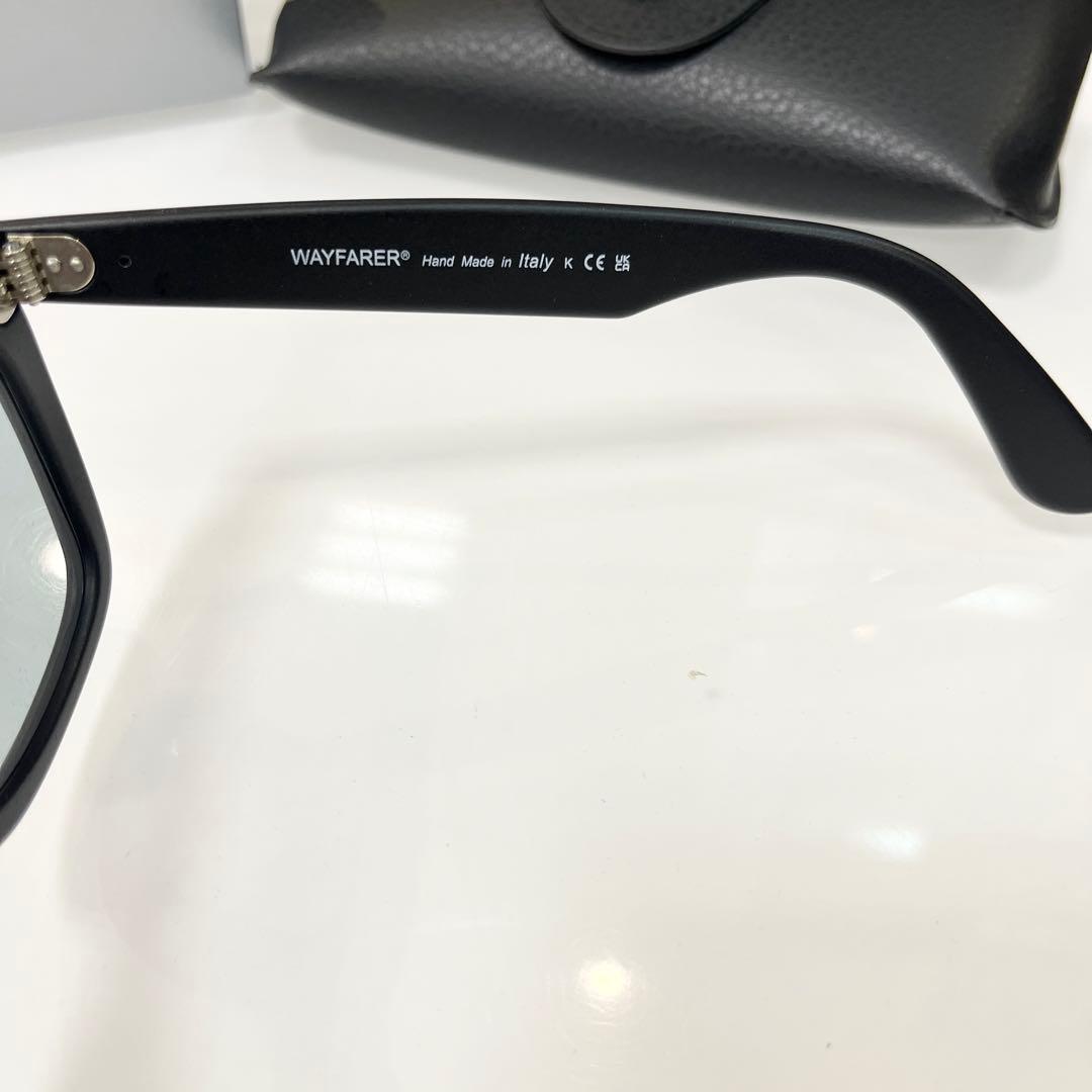 定番！RayBanWAYFARER マットブラック✖️ライトグレイ木村拓哉さん！