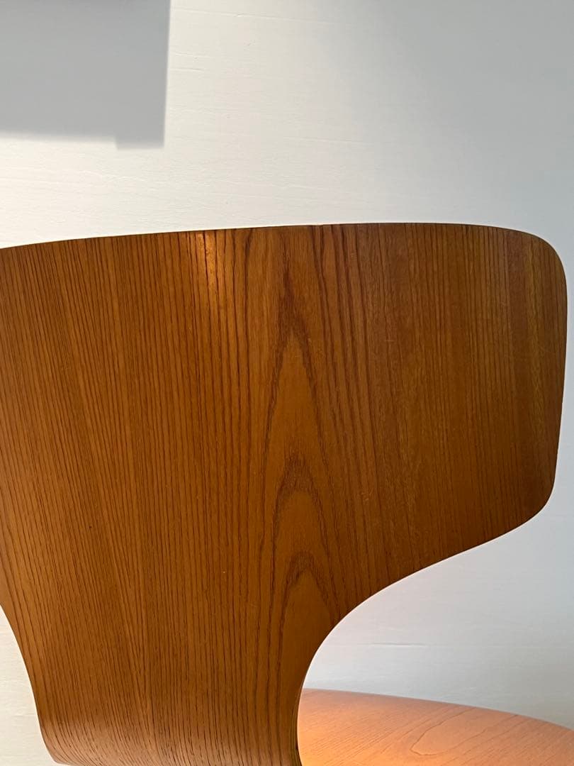 セール 希少 天童木工 剣持勇 ヴィンテージ カブト座椅子／欅材プライウッド