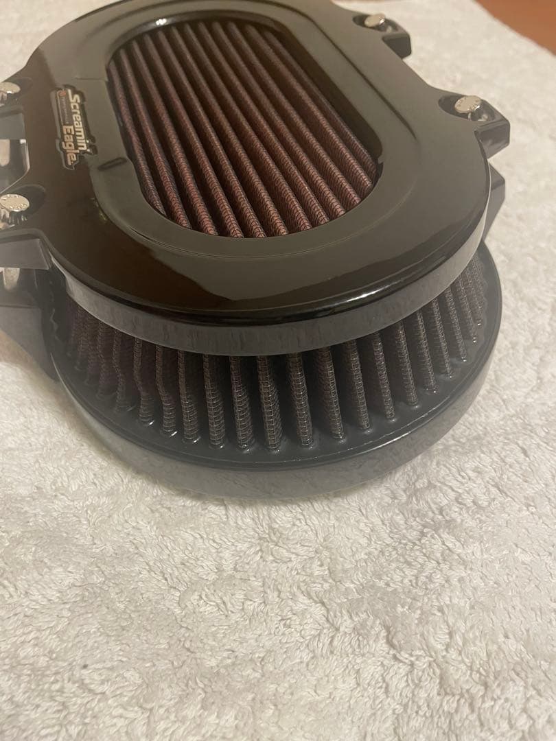 スクリーミンイーグル Screamin' Eagle エアクリーナー ブラック