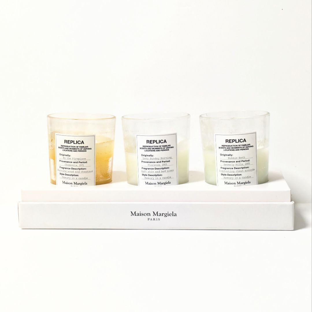 【限定品】Maison Margiela Replica キャンドル　3個セット