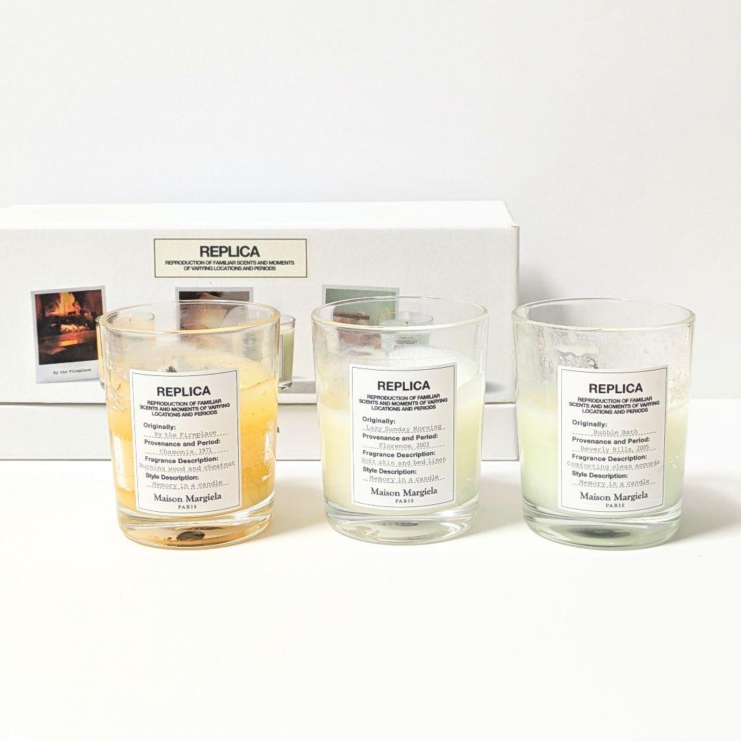 【限定品】Maison Margiela Replica キャンドル　3個セット
