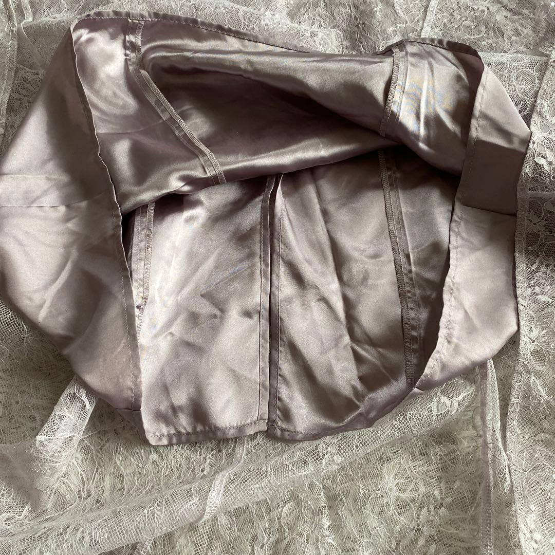 ka新品タグ付き　SNIDEL スパンコールレースドレス 1サイズ