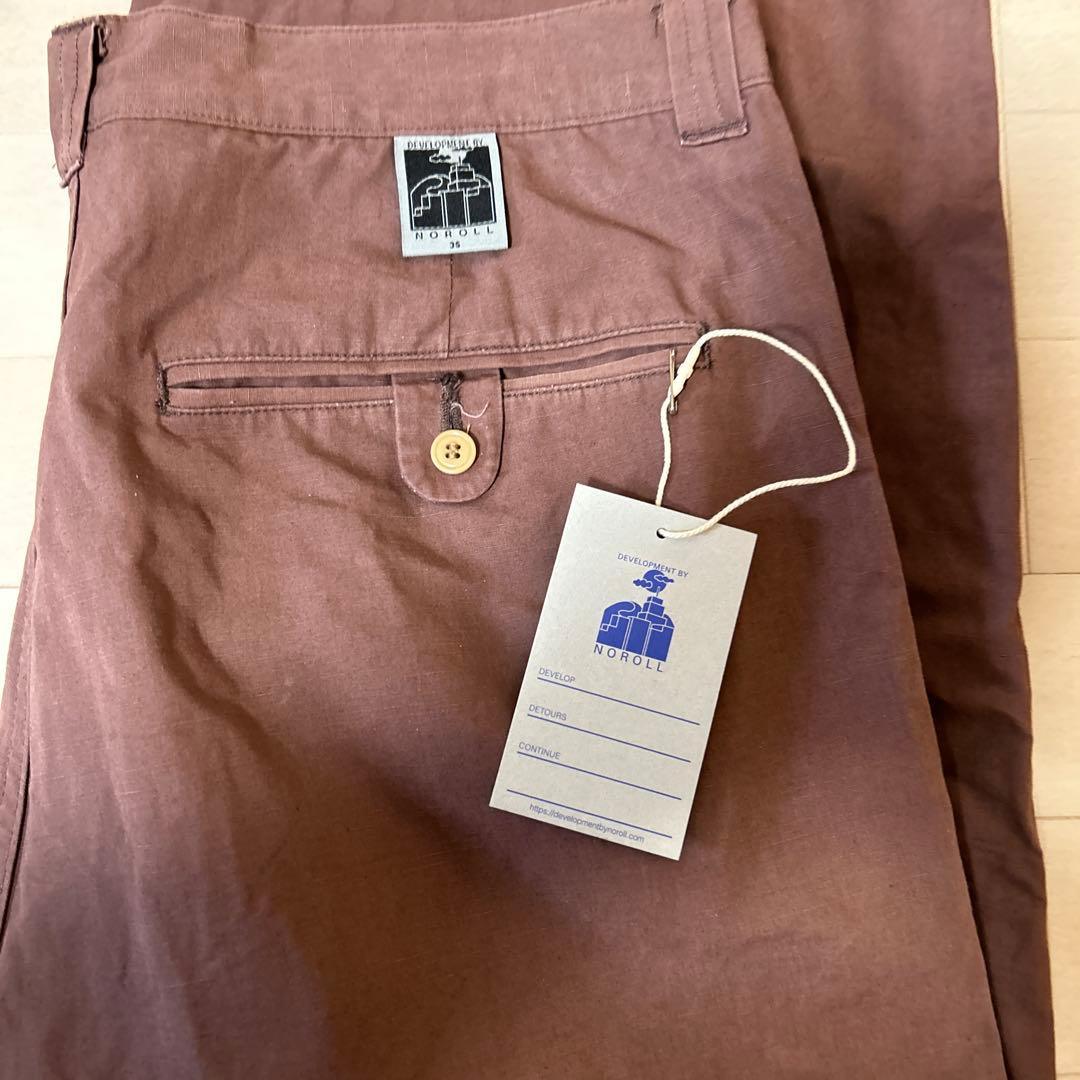 【NO ROLL THICK WALK PANTS】