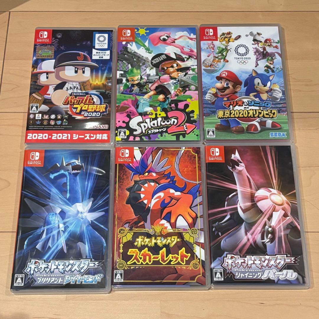 Nintendo Switch ゲームソフト 6本セット スカーレット ソニック