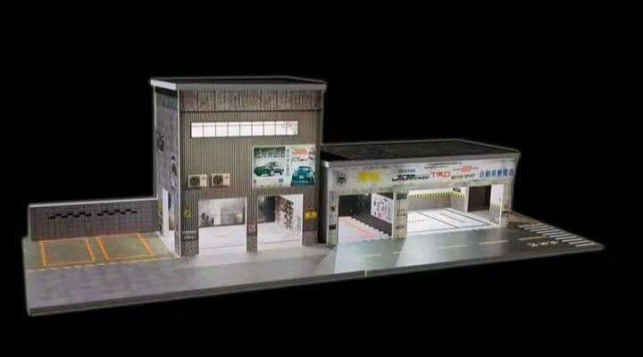 ⚠️ラスイチ⚠️■1/64【カーリペアショップ➕中古カーショップ】セット《新品》