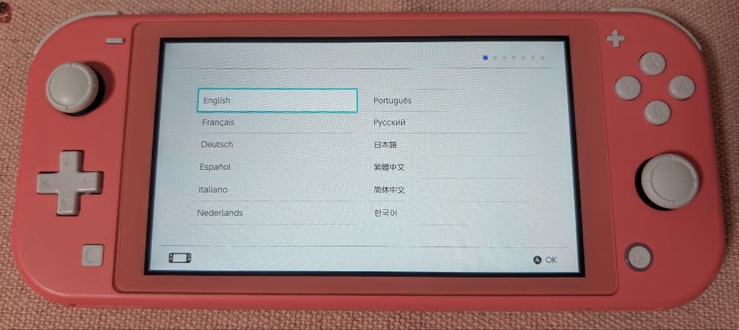Nintendo Switch Lite 本体 コーラルピンク